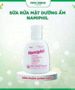 Sữa rửa mặt dưỡng ẩm cho da nhạy cảm Namiphil 125ml