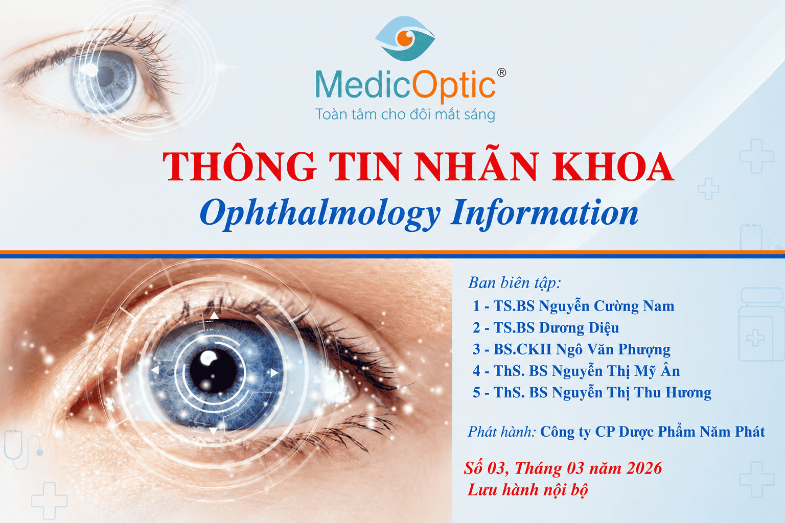 thông tin nhãn khoa tháng 3